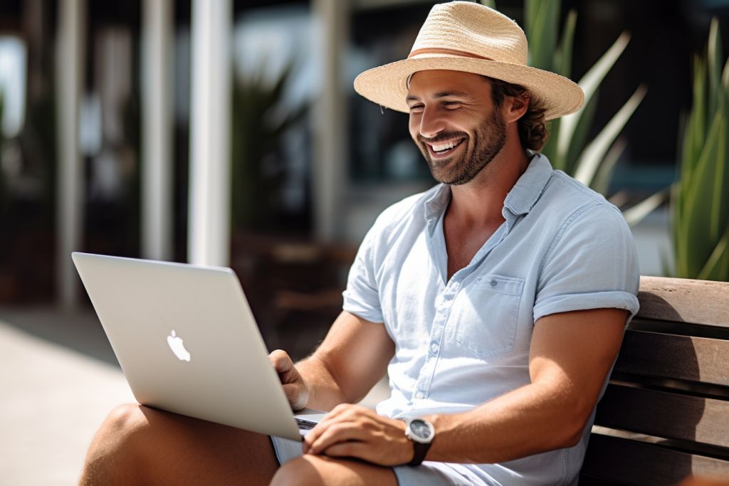 all-images-man-wearing-hat-using-laptop